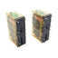 New Lot of 2 Idec RF1V-3A1BL-D24 Force Guided Relay, 3NO-1NC, 250VAC 6A, 24VDC Coil