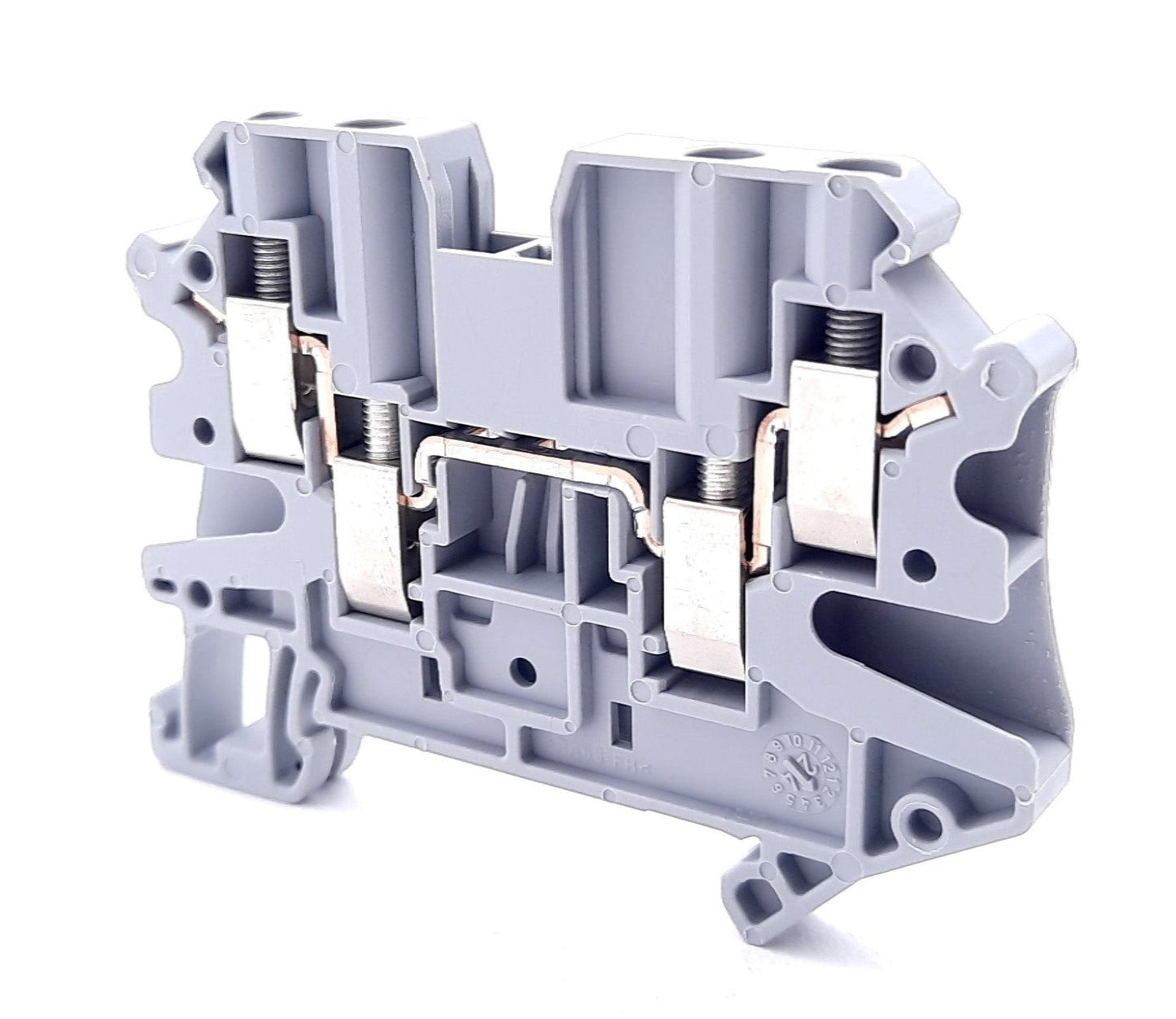 New – Open box Lot of 38 Phoenix Contact UT 4-QUATTRO Feed-Through Terminal Blocks, 26-10 AWG