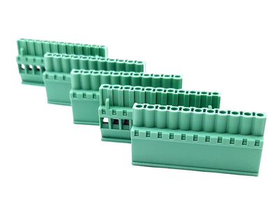 New Lot of 5 Phoenix Contact 1792100 Pluggable Terminal Blocks 11 Position 13-30AWG