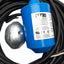 New Gems MBLU40W Warrick Mechanical Tilt Float Switch, SPST NO, 40ft, Weight Tether