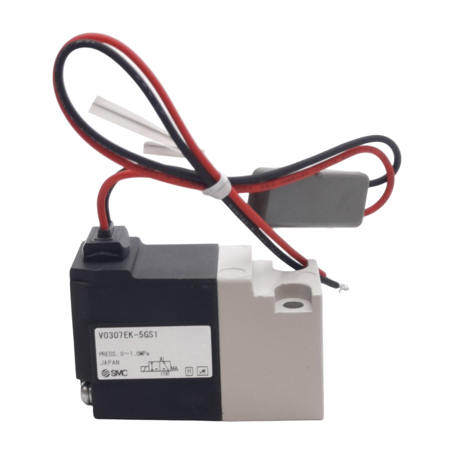 New SMC VO307EK-5GS1 Direct Operated Poppet Valve For Manifold, 1.0MPa, 24VDC Coil