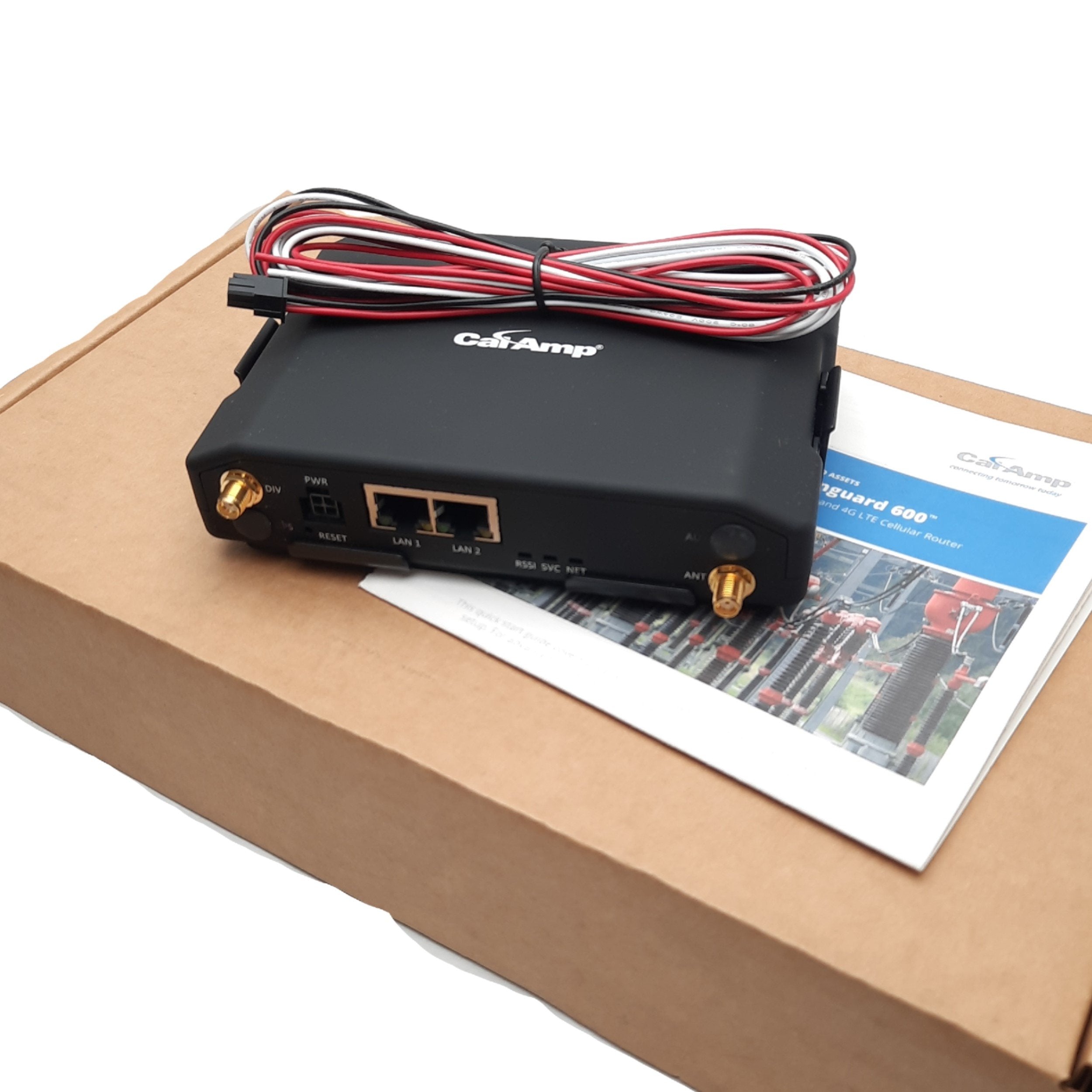 Lte Router Rj 45 CalAmp VG600-LVZ GEN 4G LTE Cellular Router, RJ-45, SMA, USB, SIM, 9-3 ...