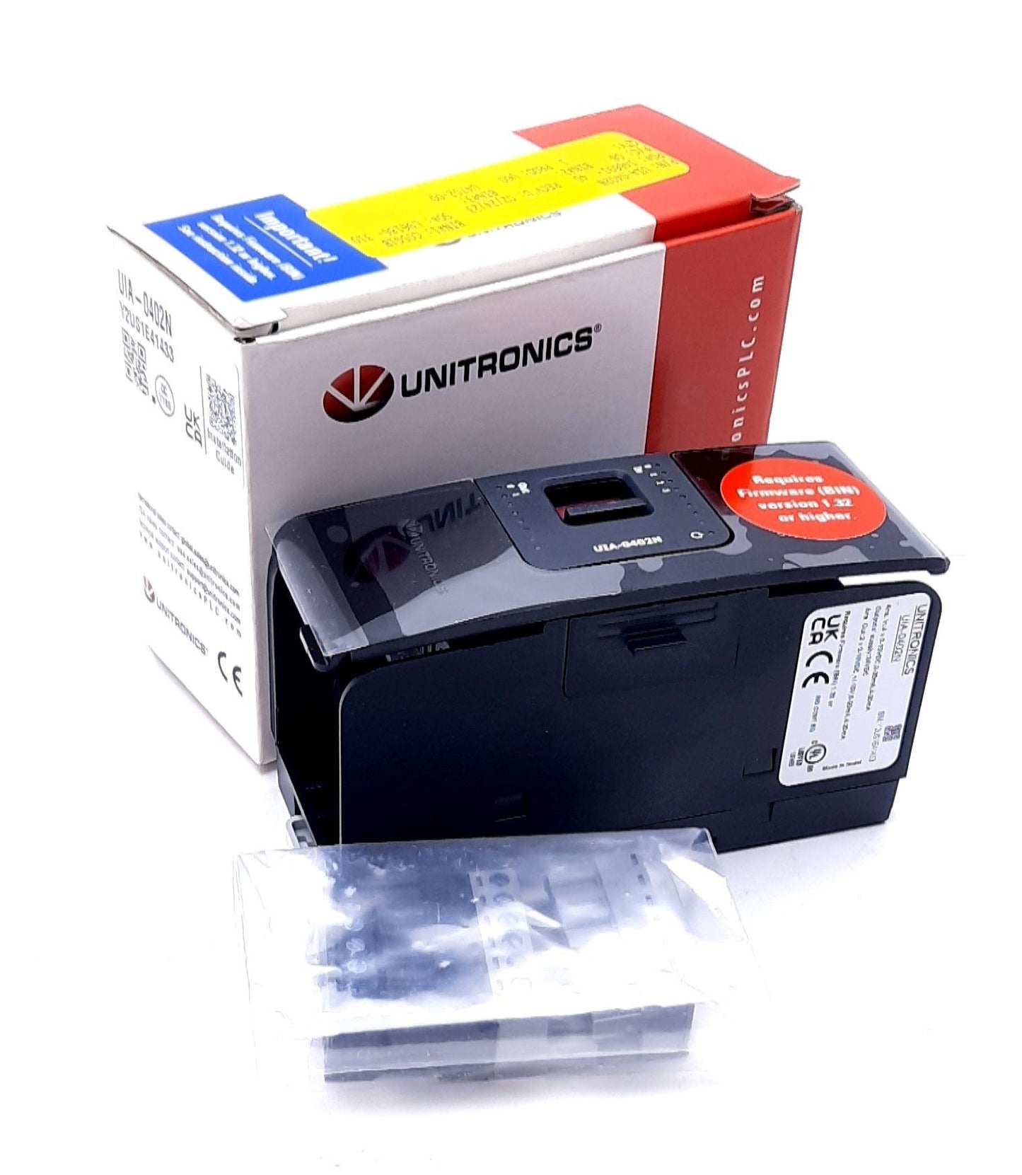 New Unitronics UIA-0402N I/O Module 4 Analog Inputs, 2 Analog Outputs 24VDC, 4-20mA