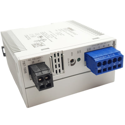 New Wago 787-1606 DIN Rail Power Supply, 100-240VAC Input, 24VDC 2A 48W Output