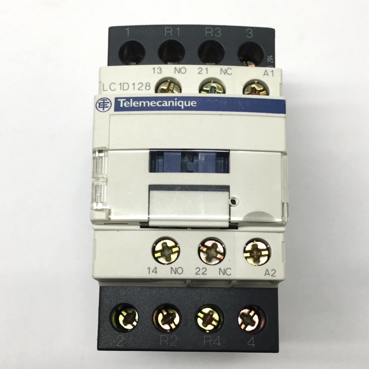 Used Schneider LC1D128P7 TeSys Contactor 4-Pole + 1NO-1NC 25A 600VAC, 230VAC Coil