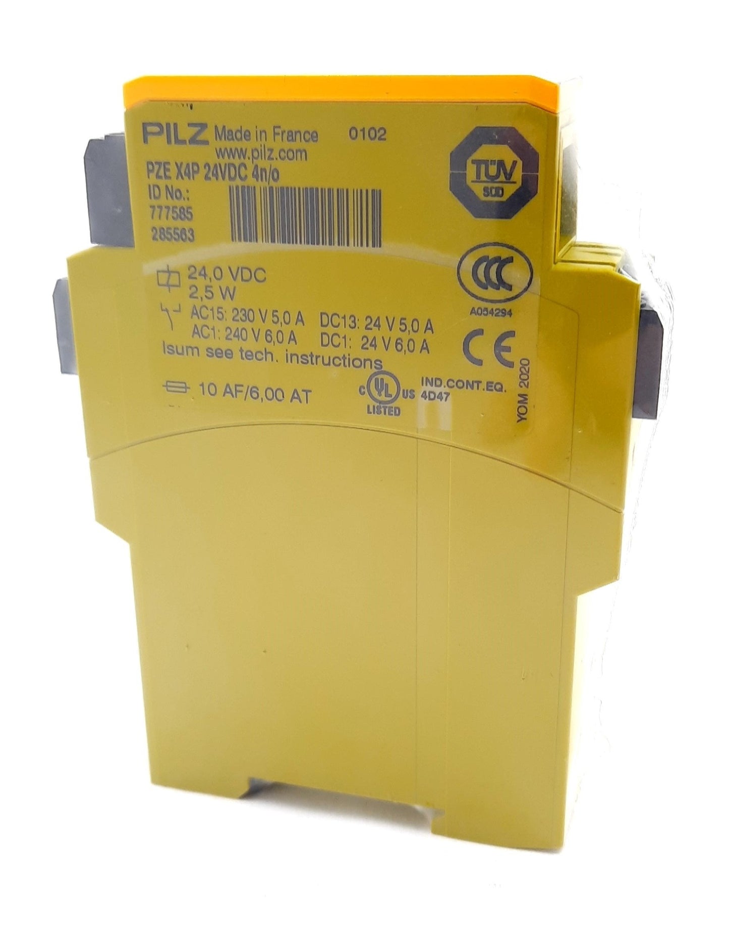 New PilZ 777585 PZE X4P 24VDC 4N/O Contact Expansion Safety Relay 1 Channel 240VAC