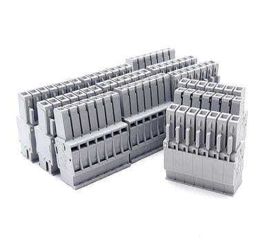 New Lot of 12 Phoenix Contact 3040313 7 Position Terminal Block Plug Female 500V 24A