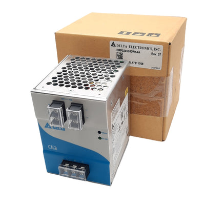 New Delta Electronics DRP024V240W1AA Power Supply, 100-240VAC In, 24V 10A 240W Out