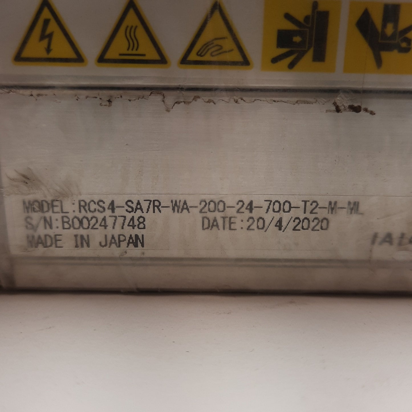 New IAI RCS4-SA7R-WA-200-24-700-T2-M-ML Robo Cylinder Linear Actuator, 700mm Stroke