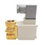 New SMC VX232GG Solenoid Valve for Water, 0.1MPa, ø10mm, N.C., 1/2in Rc, 24VDC Coil