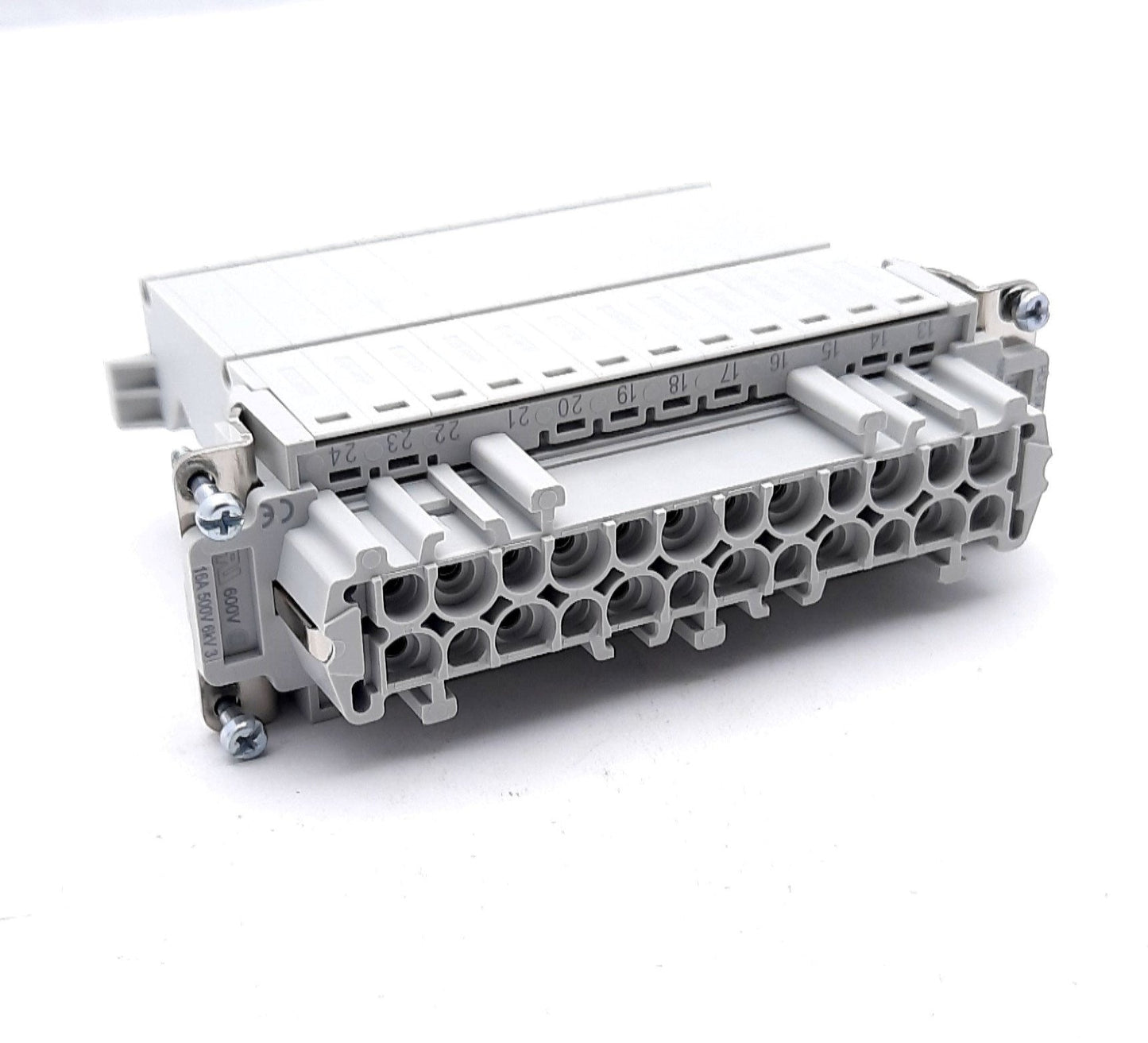 New – Open box Phoenix Contact 1648054 Terminal Adapter 24+Ground B24 600V 13A