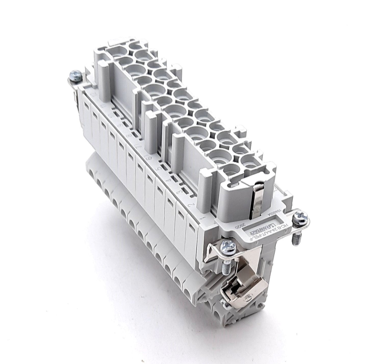 New – Open box Phoenix Contact 1648054 Terminal Adapter 24+Ground B24 600V 13A