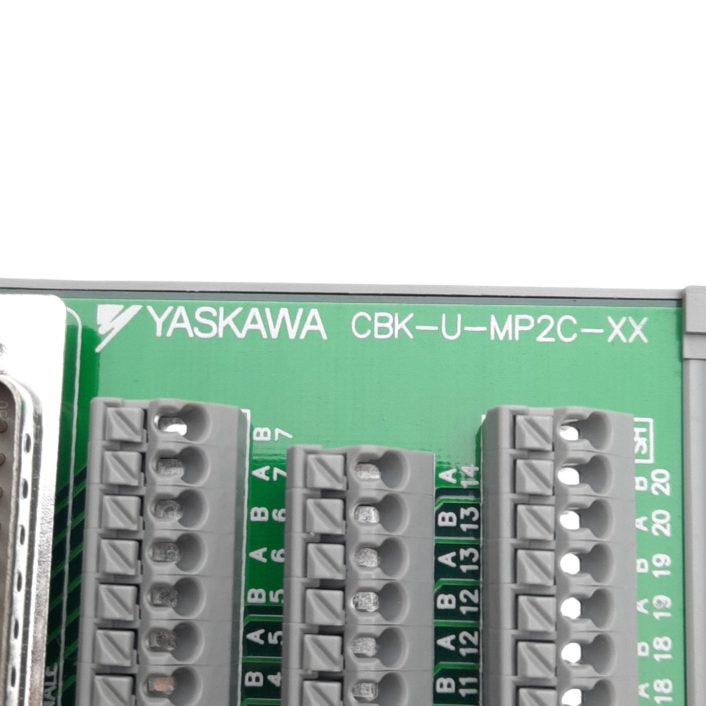 New – Open box Yaskawa CBK-U-MP2C Breakout Board, DB50M to 44 Position Terminal, for JEPMC-IO