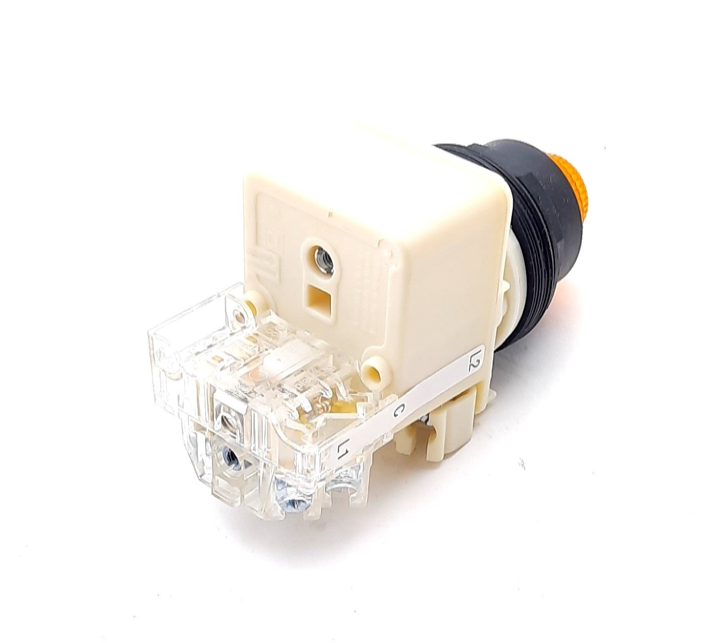 New Schneider Electric 9001SKT38LYA31 LED Indicator Orange 30mm, 120VAC/VDC, 10A