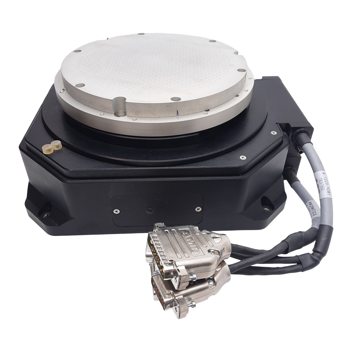 New Primatics Precision Rotary Stage, 360° Single Turn Rotation, ø7.5in OD Table