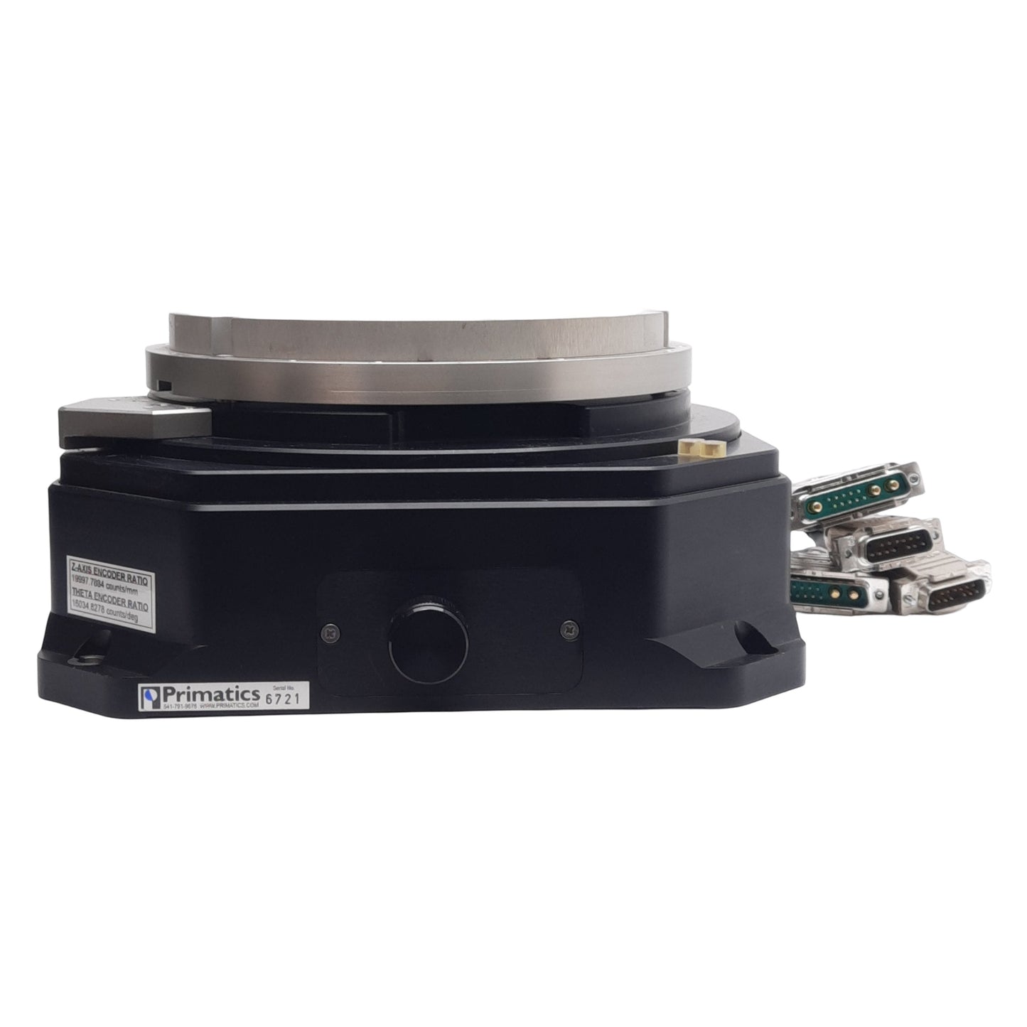 New Primatics Precision Rotary Stage, 360° Single Turn Rotation, ø7.5in OD Table