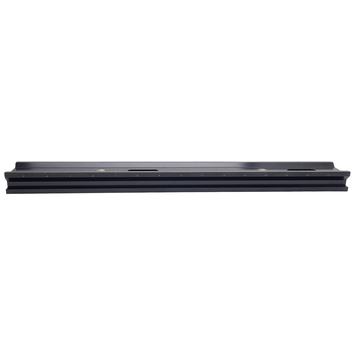Used Melles Griot Linear Optical Rail, Millimeter Graduations, 50mm x 410mm Length