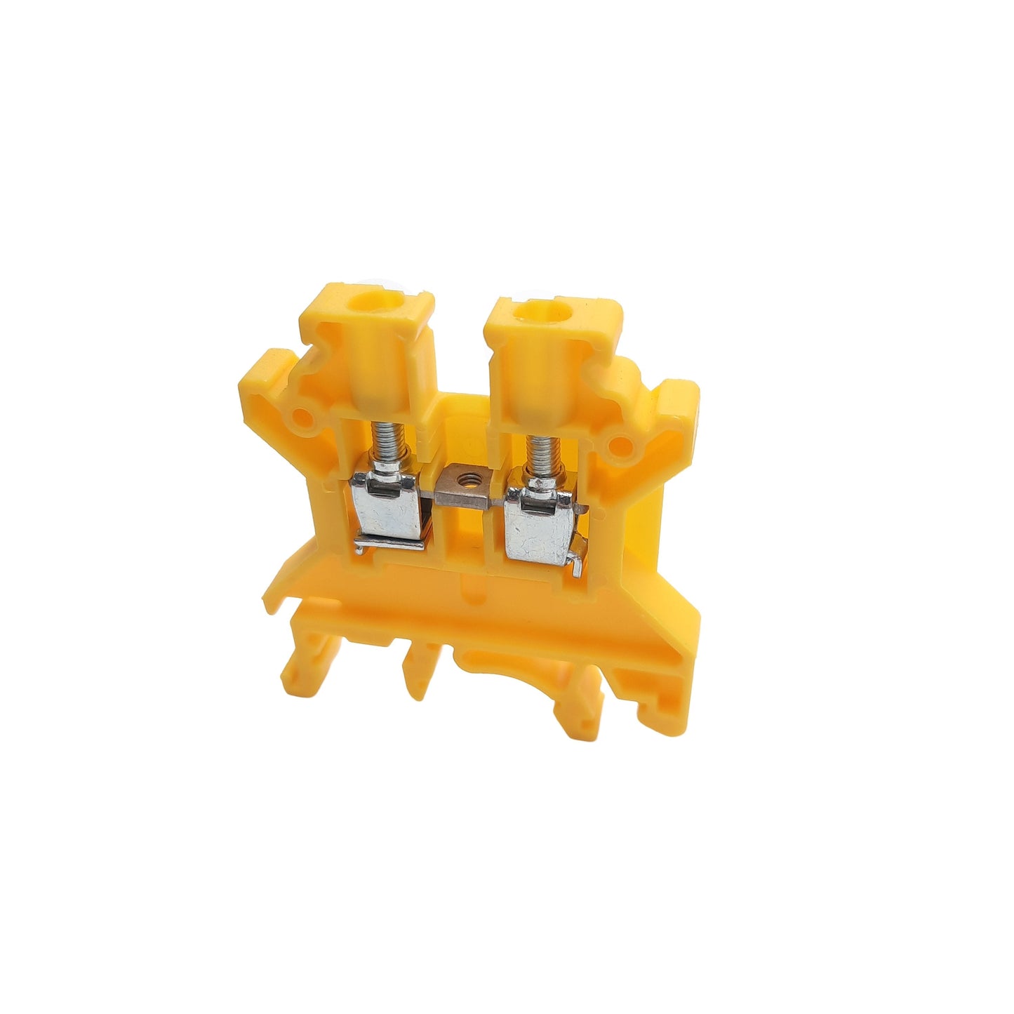 New Lot of 20 Altech CTS4U-N/Y Feed-Through Terminal Blocks, 600VAC/DC 30A