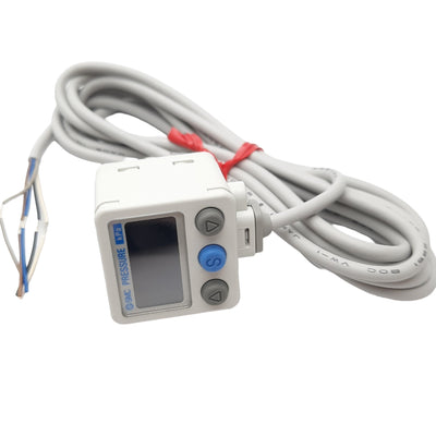 New SMC ZSE80-NO2-V Digital Vacuum Switch, 12-24VDC, PNP Output, -111kPa to 10kPa