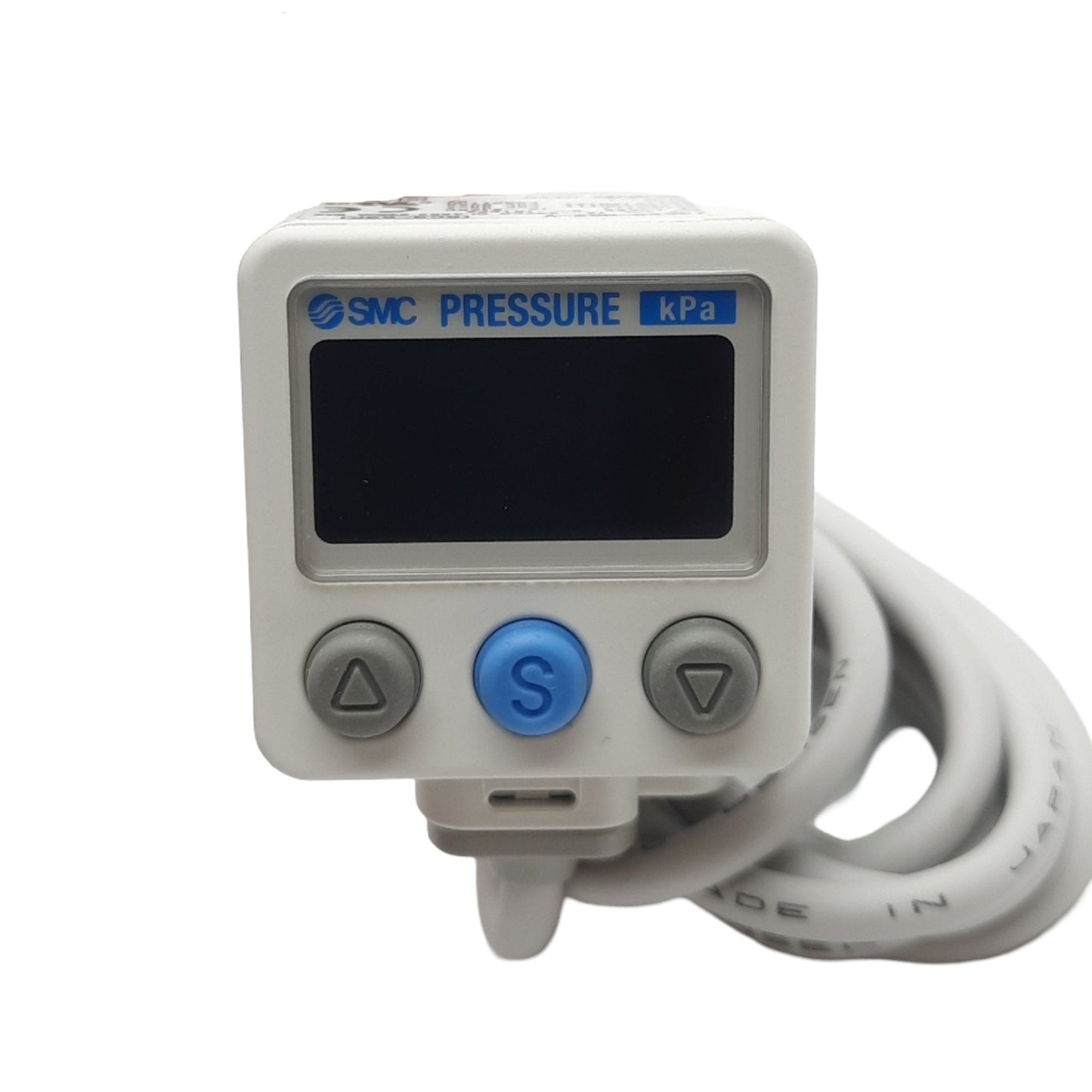 New SMC ZSE80-NO2-V Digital Vacuum Switch, 12-24VDC, PNP Output, -111kPa to 10kPa