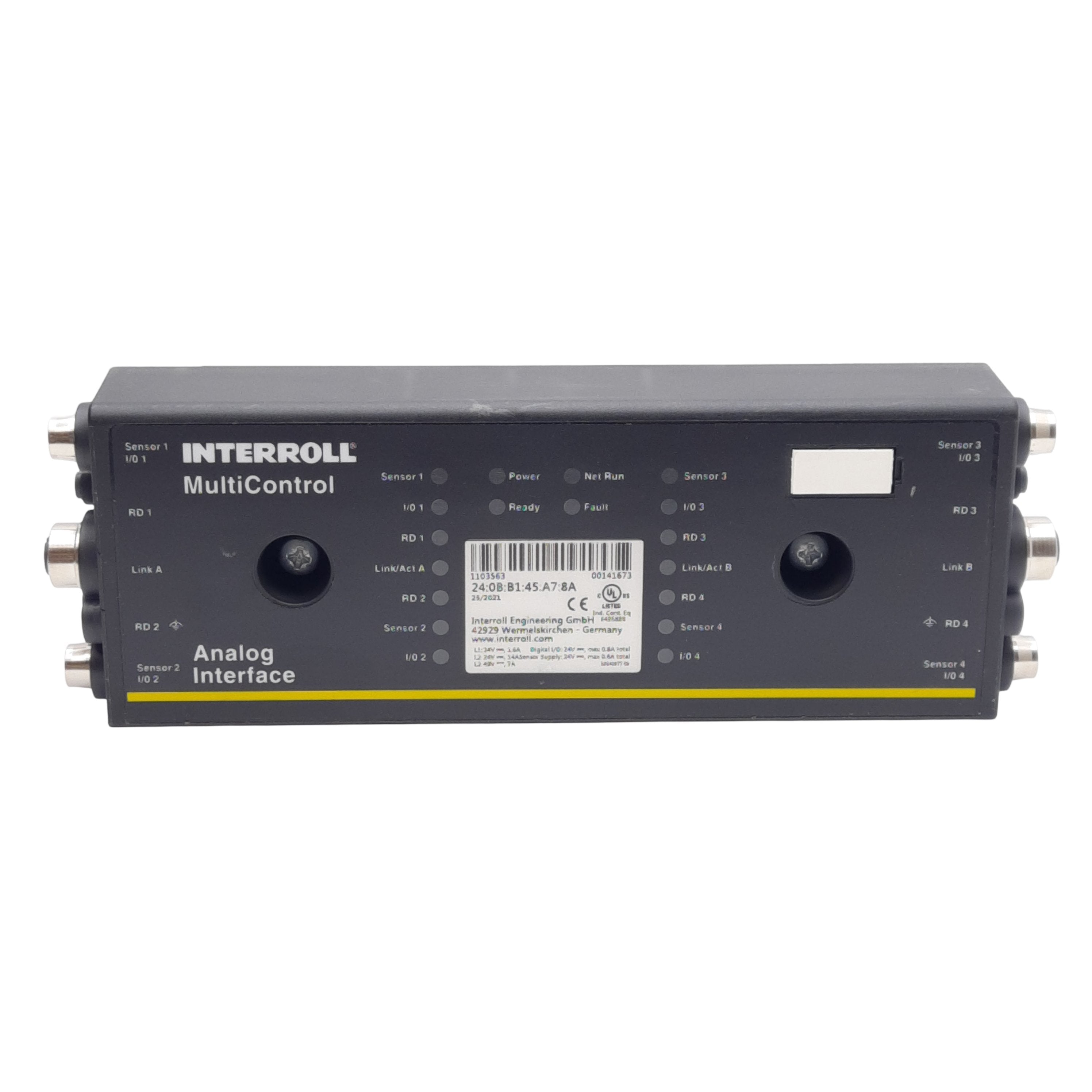 Interroll 1103563 MultiControl Analog Interface For RollerDrive, 24VDC ...