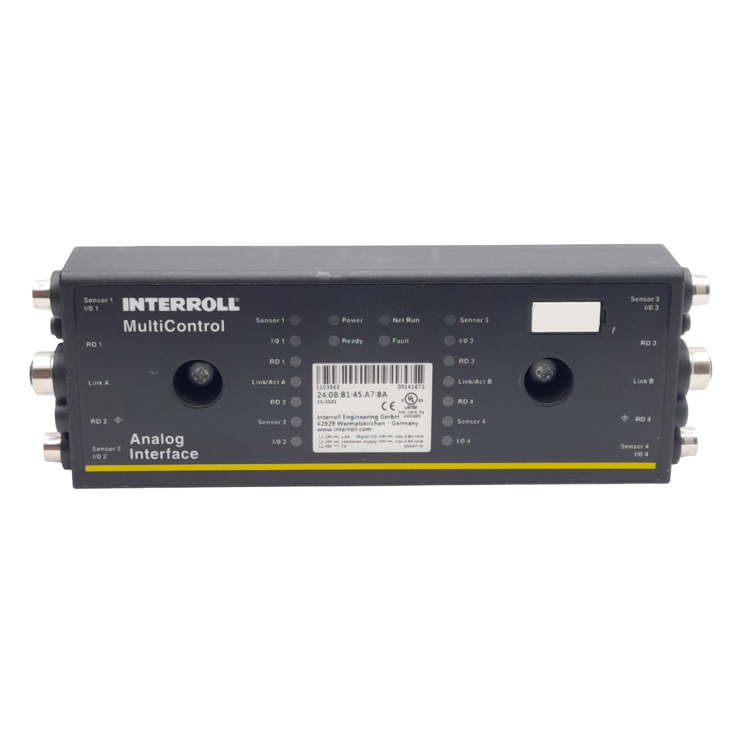 New Interroll 1103563 MultiControl Analog Interface For RollerDrive, 24VDC Supply