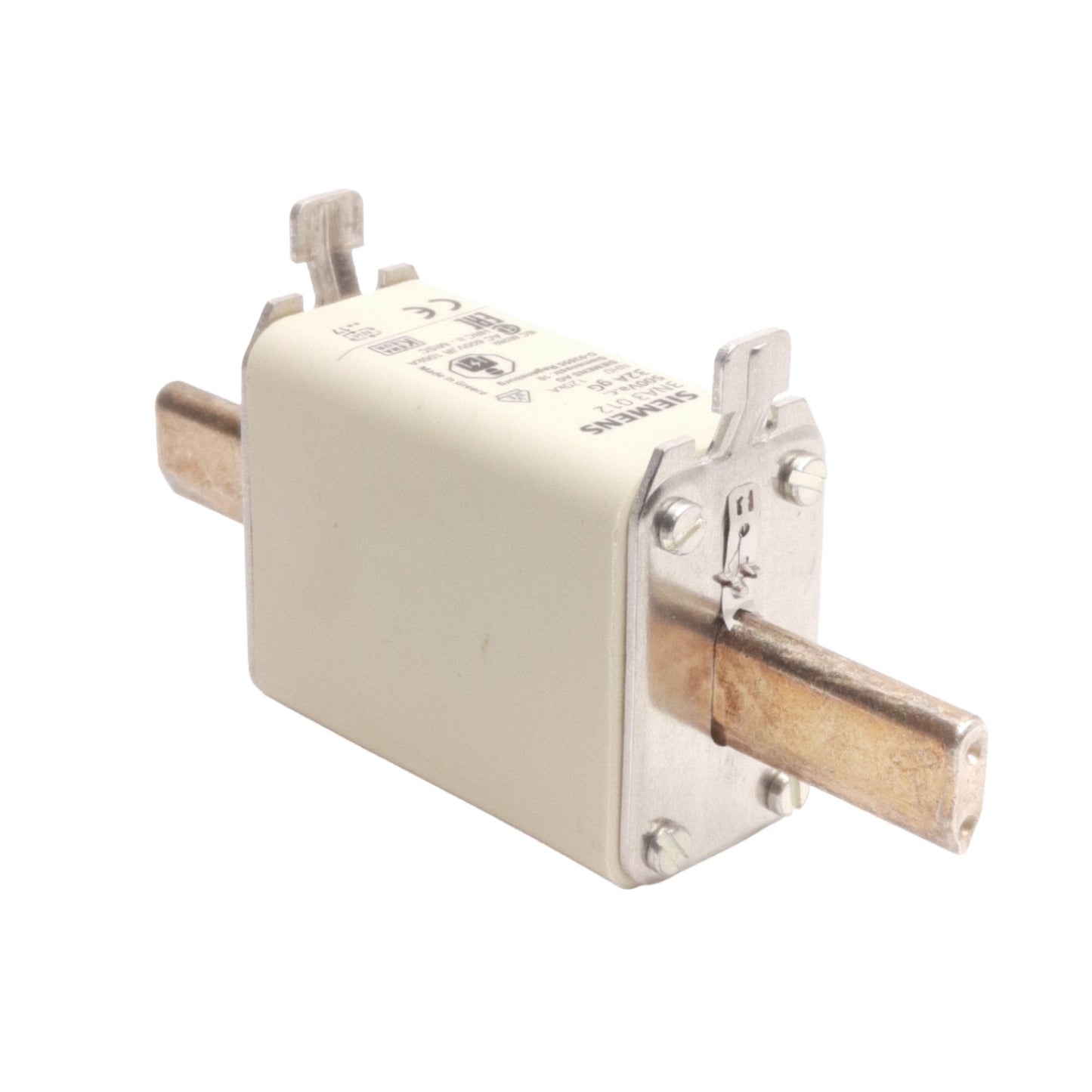 New Siemens 3NA3012 Low Voltage HRC Fuse Link w/ Indicator, 500VAC/440VDC 32A