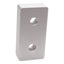 New Lot of 4 Tslots 655662 2-Hole Blank Base Plate, Series 10, 1/4in SHCS, 2x1x0.5in
