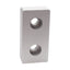 New Lot of 4 Tslots 655662 2-Hole Blank Base Plate, Series 10, 1/4in SHCS, 2x1x0.5in
