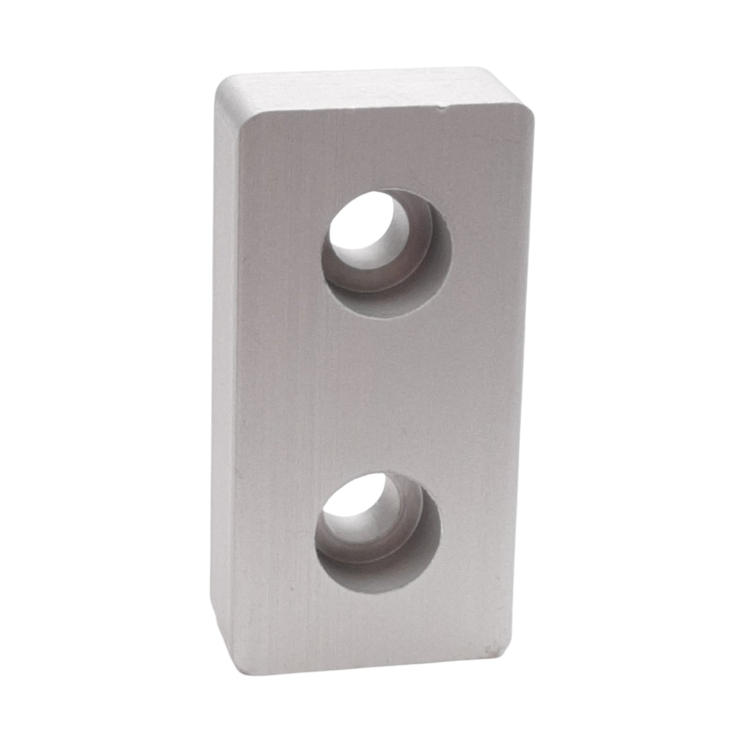New Lot of 4 Tslots 655662 2-Hole Blank Base Plate, Series 10, 1/4in SHCS, 2x1x0.5in