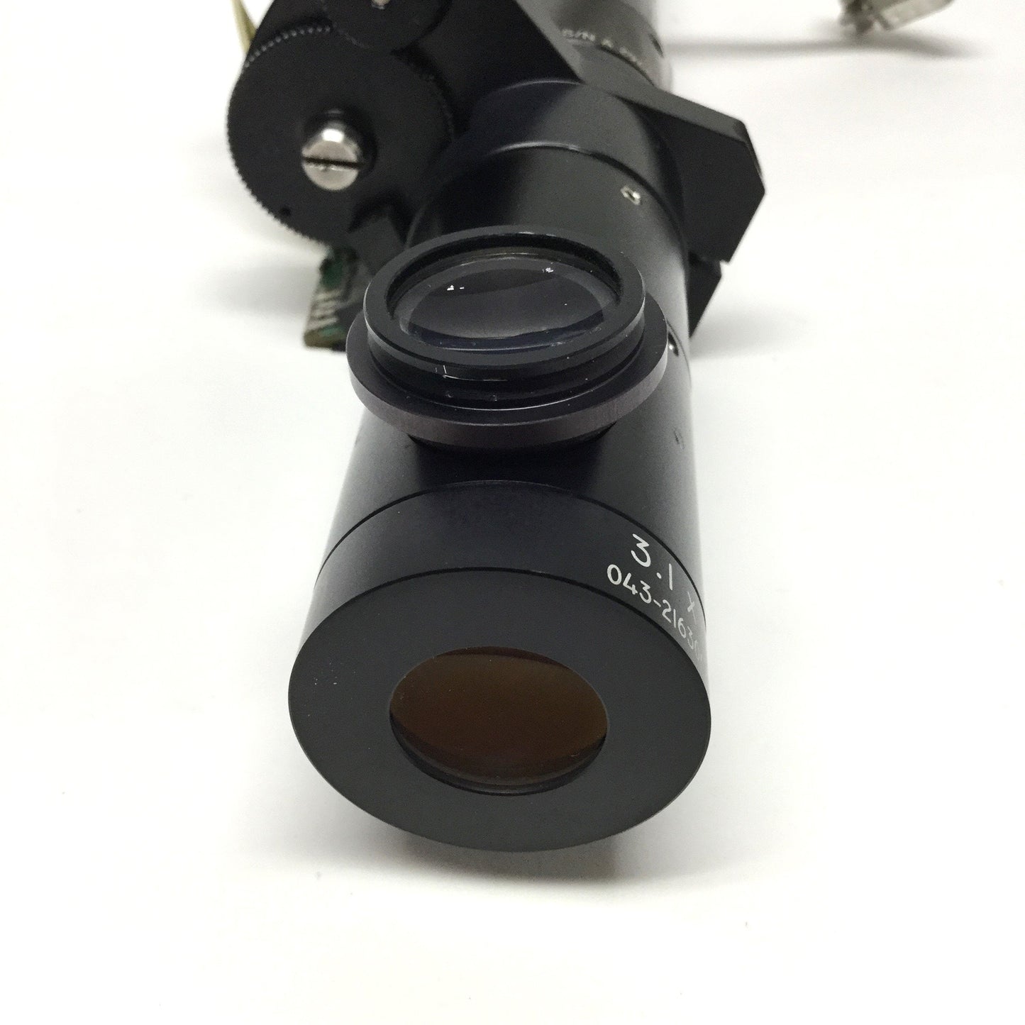 Used Opto ZOOM 70 Motorized Microscope Inspection Camera Lens, 1-7x, C-Mount