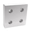 New Lot of 2 Tslots 655659 4-Hole Blank Base Plate Series 15, 5/16in SHCS 3x3x0.75in