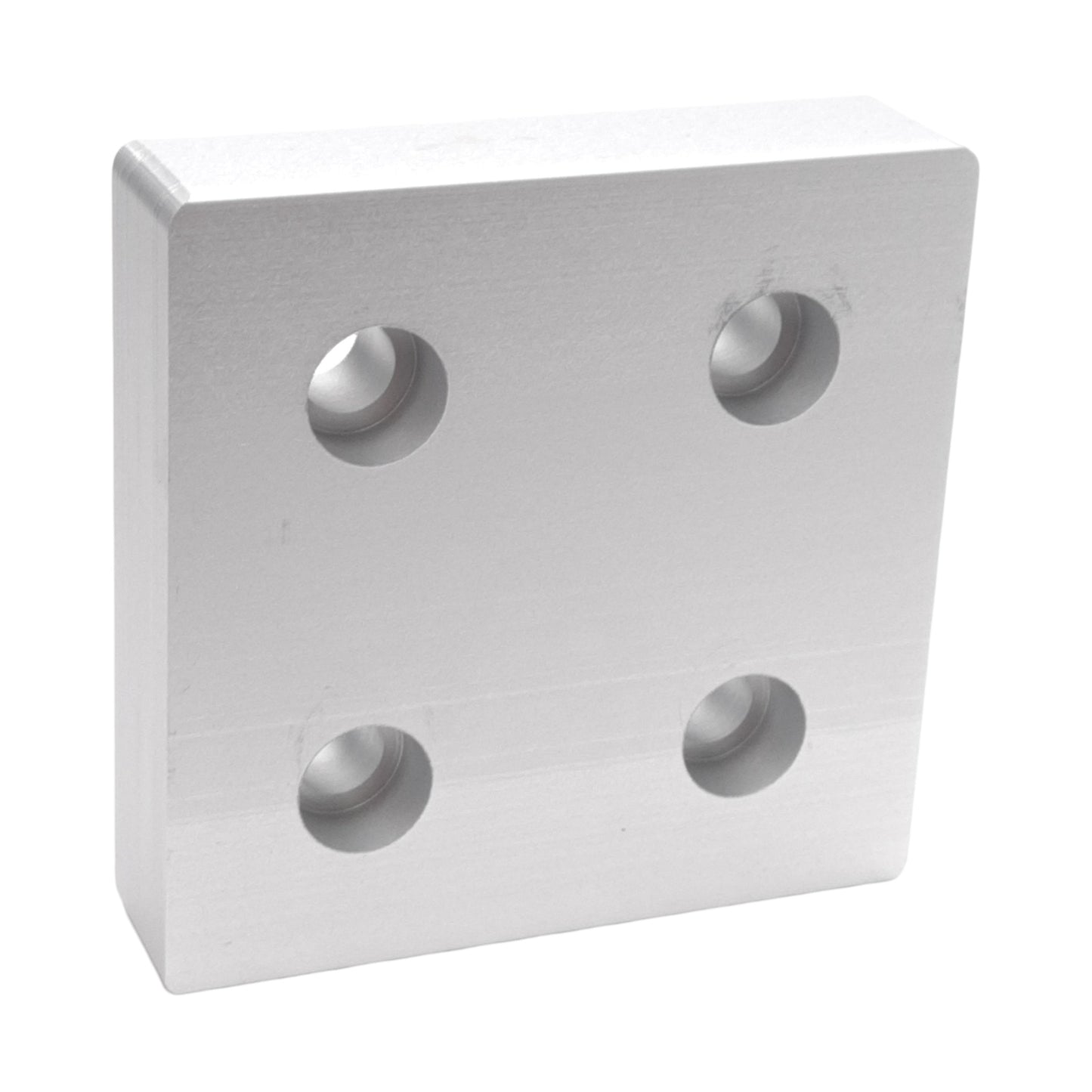 New Lot of 2 Tslots 655659 4-Hole Blank Base Plate Series 15, 5/16in SHCS 3x3x0.75in