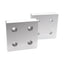 New Lot of 2 Tslots 655659 4-Hole Blank Base Plate Series 15, 5/16in SHCS 3x3x0.75in