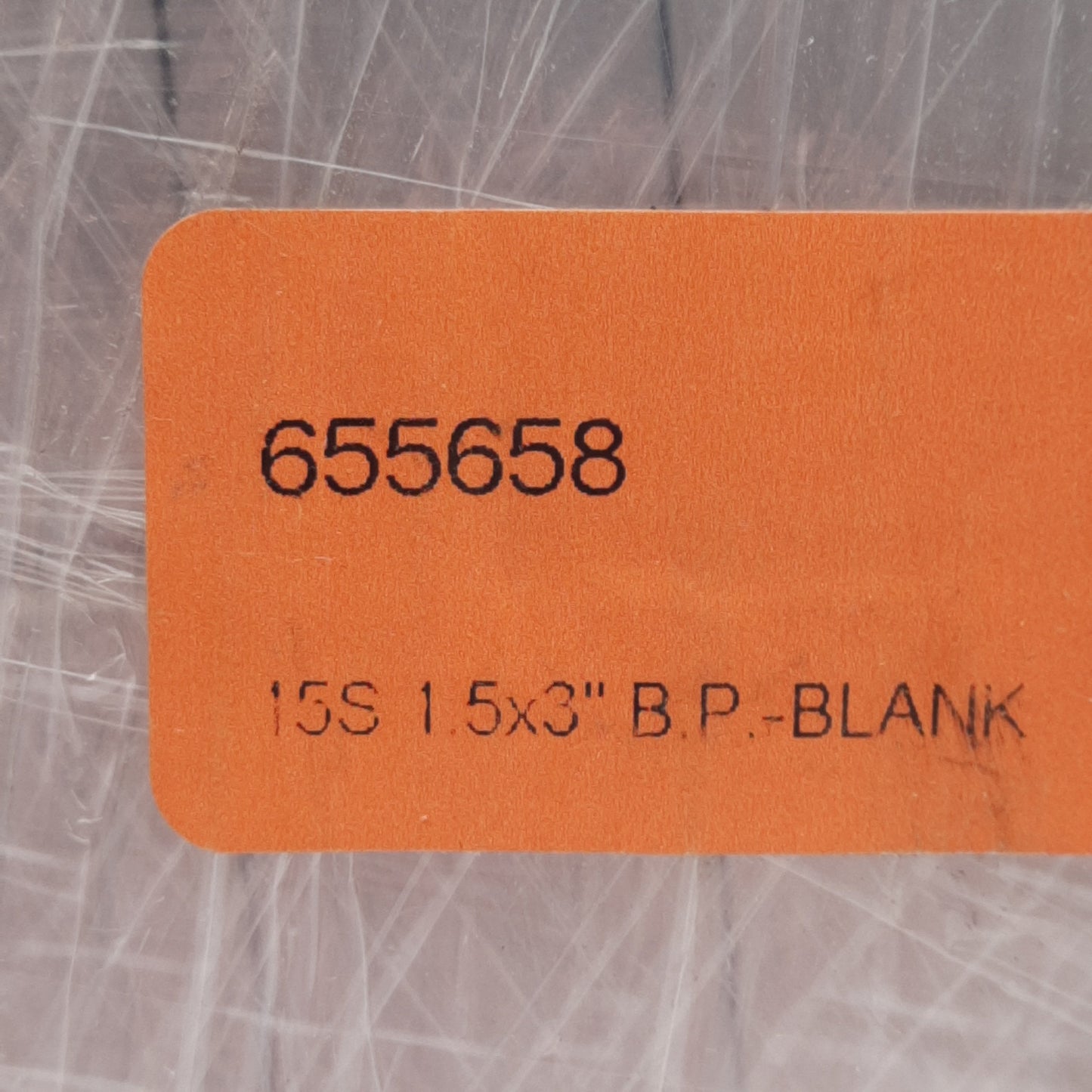 New Lot of 4 Tslots 655658 2-Hole Blank Base Plate, Series 15, ø5/16in, 3x1.5x0.75in