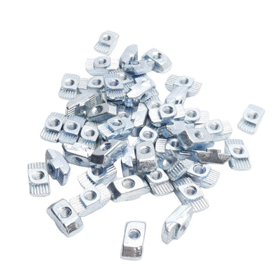 New Lot of 50 Fath 096H08415 30-Series T-Slot Hammer T-Nut, M4 Thread, 8mm Slot