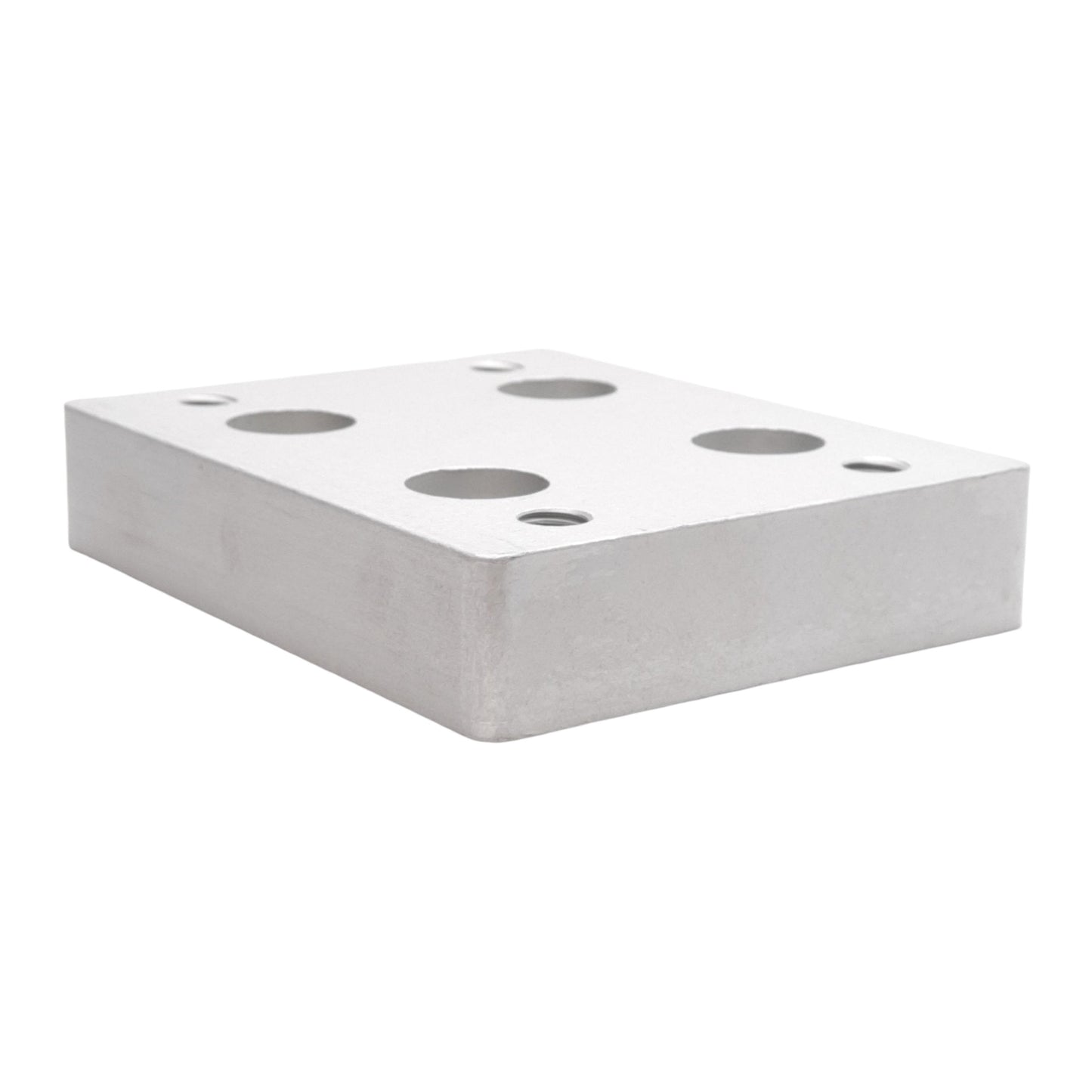 New Tslots 655281 Flange Mount Caster Base Plate, Series 15, 3.75in x 3in x 0.75in
