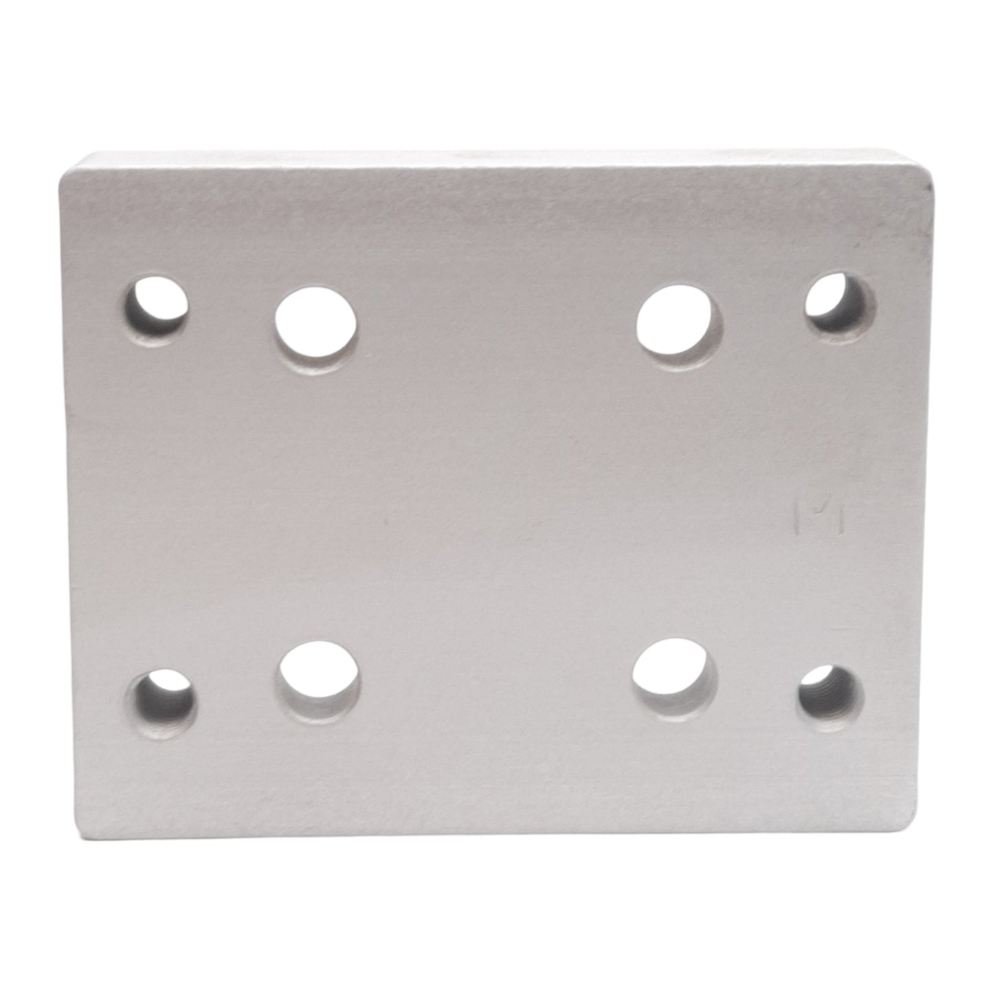 New Tslots 655281 Flange Mount Caster Base Plate, Series 15, 3.75in x 3in x 0.75in