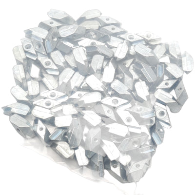 New Lot of 100 Fath 096R080329Z Rhombus Nut w/ Locking, Slot 8, I-Profile, M3