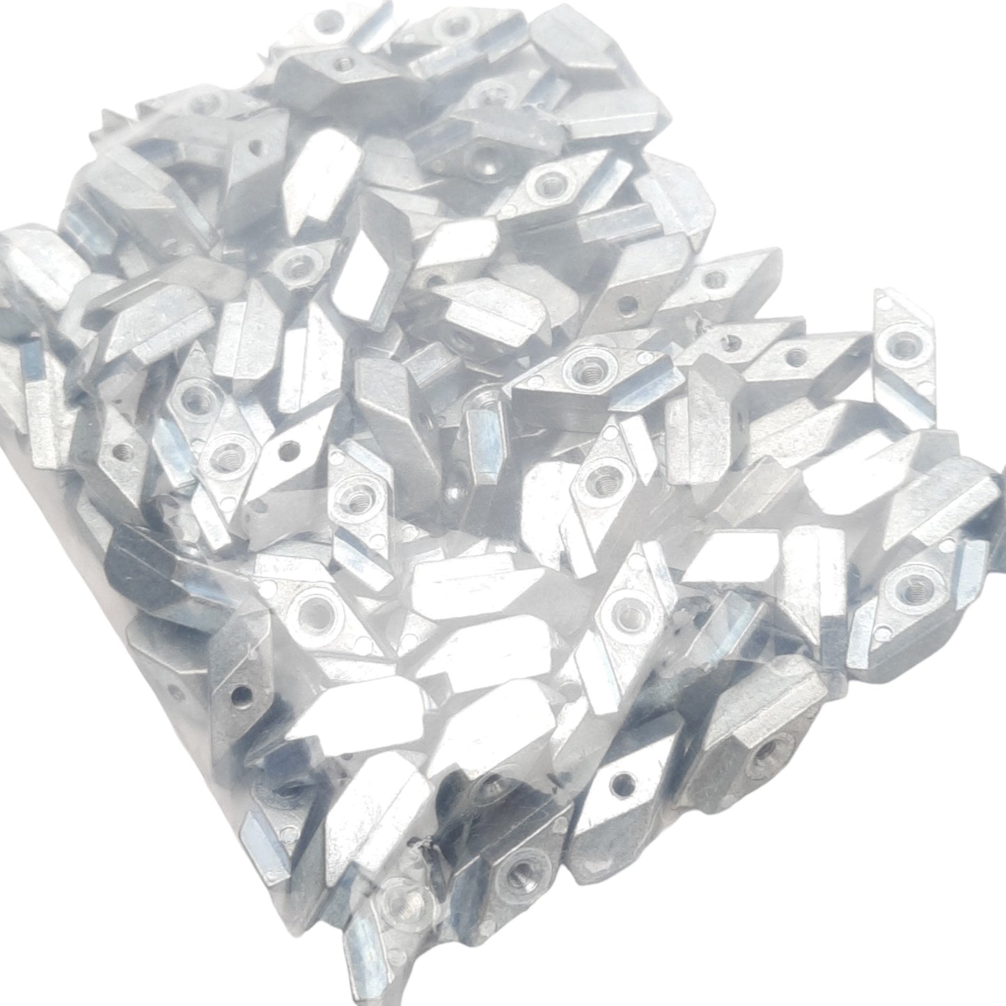 New Lot of 100 Fath 096R080329Z Rhombus Nut w/ Locking, Slot 8, I-Profile, M3