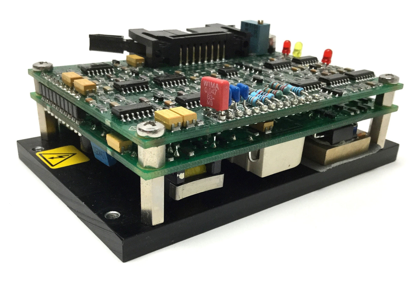 Used ELMO SSA-6/100 PWM Servo Amplifier, 20-100VDC, 6A Cont/15A Peak, 100x65x30mm