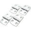 New Lot of 4 Fath 095A4040F Aluminum Combi Hinge Wing, Non-Detachable, 40/40