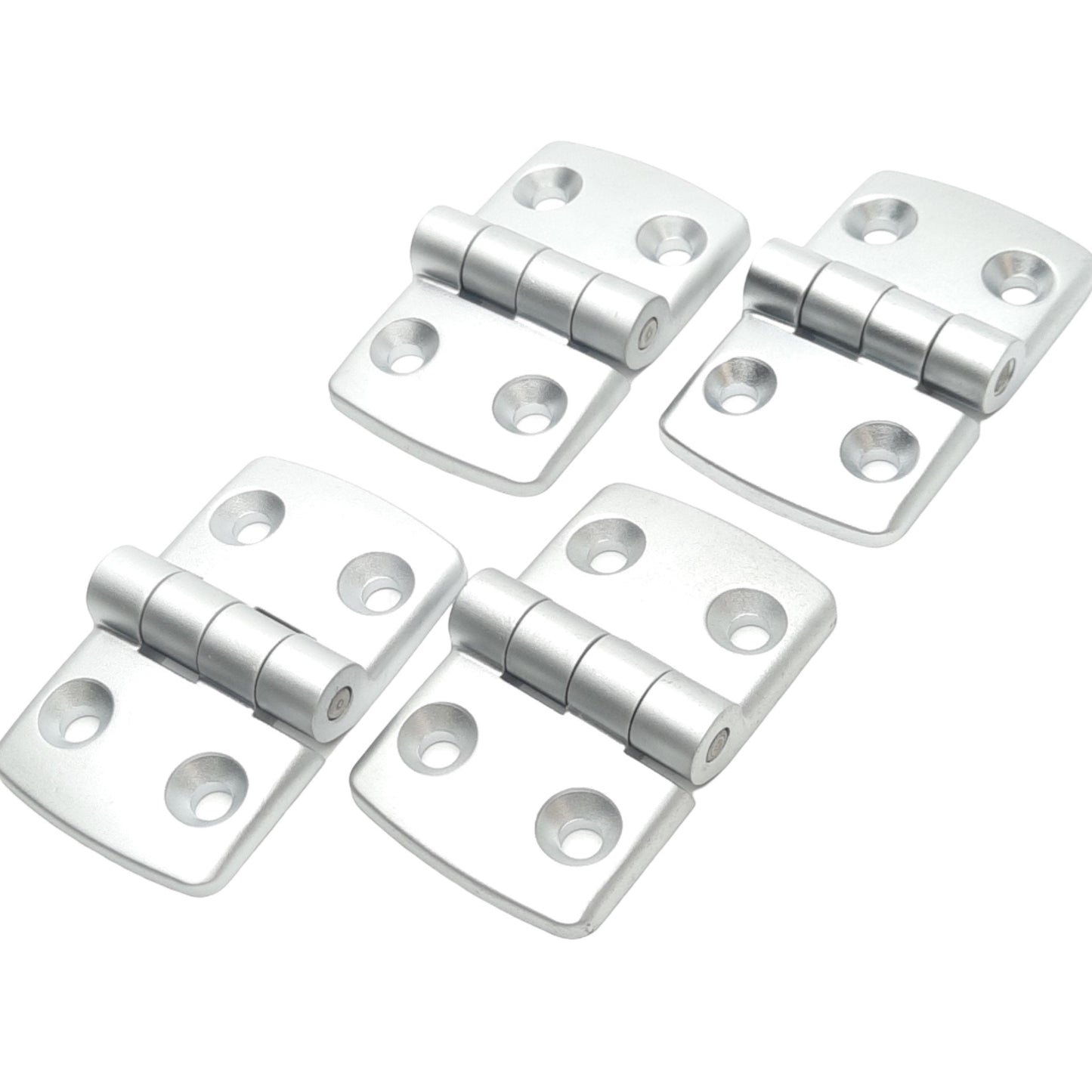 New Lot of 4 Fath 095A4040F Aluminum Combi Hinge Wing, Non-Detachable, 40/40