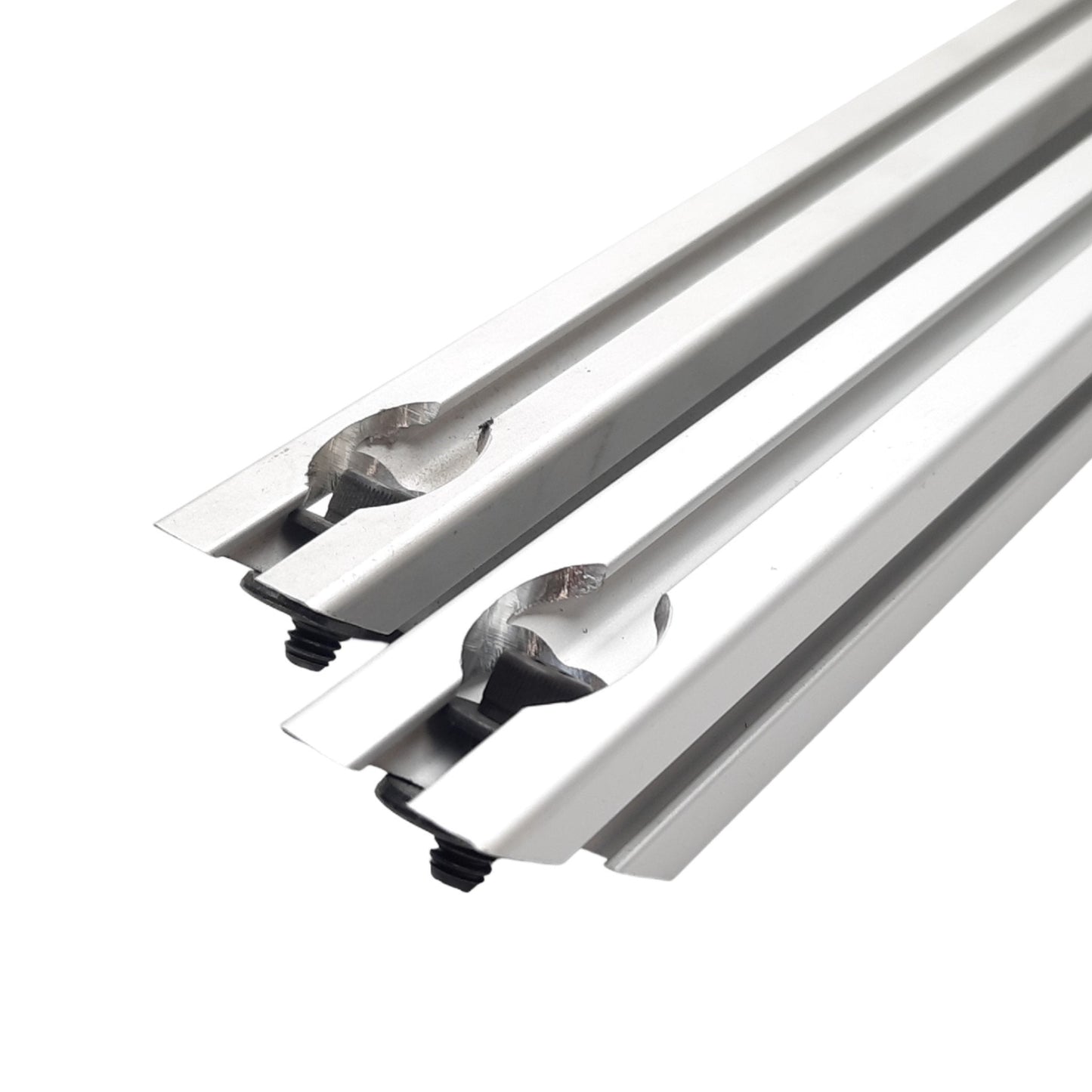 New Lot of 2 Tslots 655380 45 Degree Support Extrusion, 18x1x1in, Profile 1010