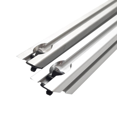 New Lot of 2 Tslots 655380 45 Degree Support Extrusion, 18x1x1in, Profile 1010