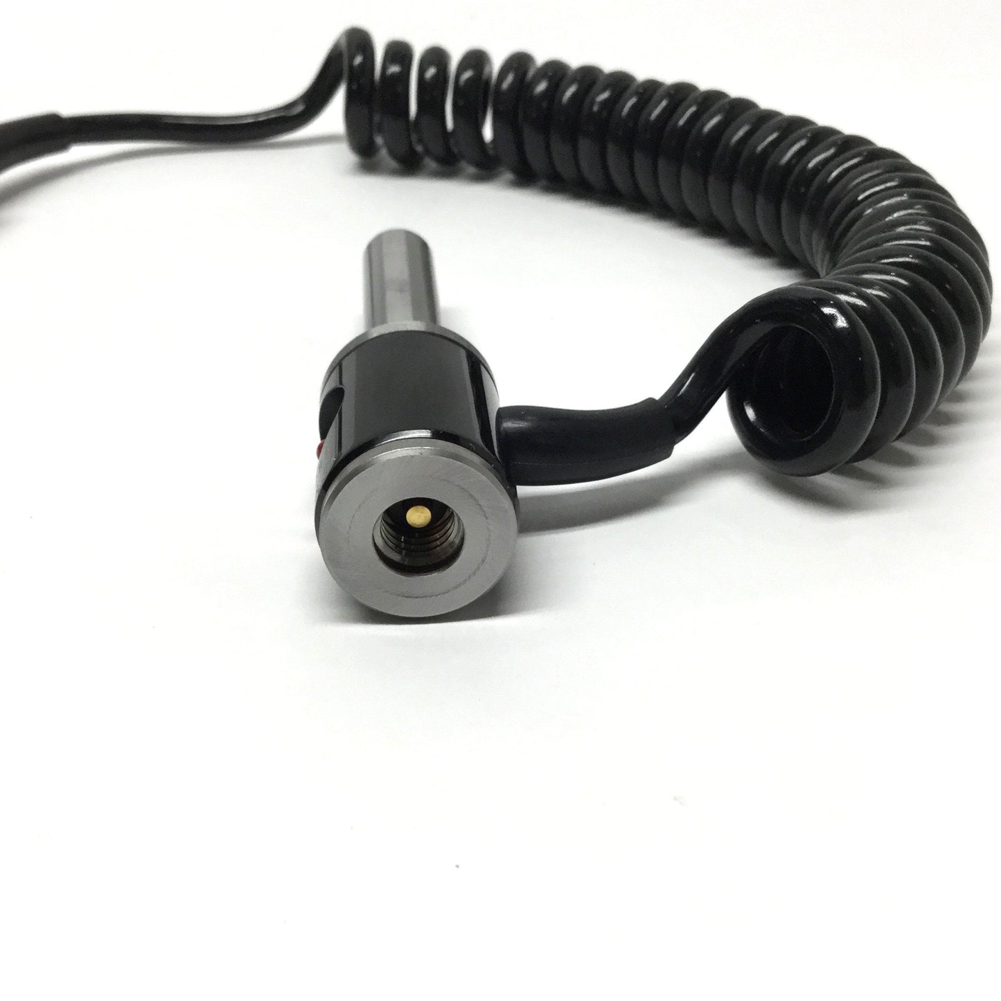 Used Renishaw PH6 Fixed CMM Vertical Probe Head, 12-28" Coiled Cable, 5-Pin DIN, M8
