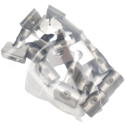 New Lot of 20 Maytec 1.32.4EM5V Sub Insertion T-Nuts w/ Spring, M5 Thread, E-Slot