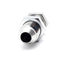 New Lot of 6 Brennan Bi 2700-LN-08-08 Male JIC Bulkhead With Nut 1/2"