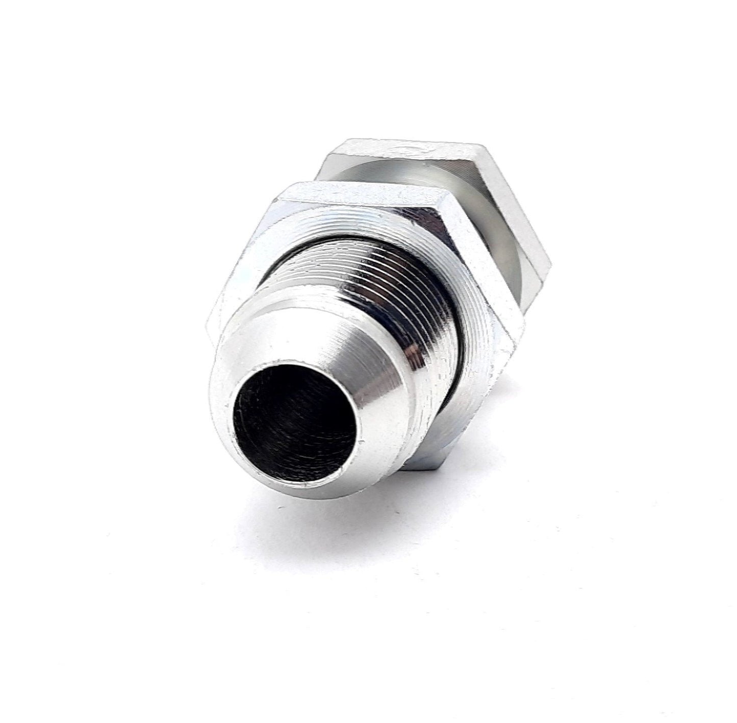 New Lot of 6 Brennan Bi 2700-LN-08-08 Male JIC Bulkhead With Nut 1/2"