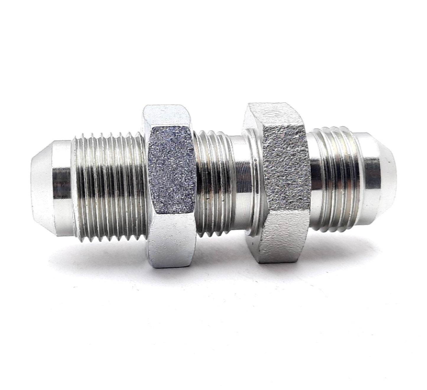 New Lot of 6 Brennan Bi 2700-LN-08-08 Male JIC Bulkhead With Nut 1/2"